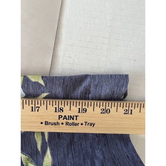 Tommy Bahama Womens Size 6 Cropped Blue Floral Print 100% Silk Pants - Picture 8 of 11